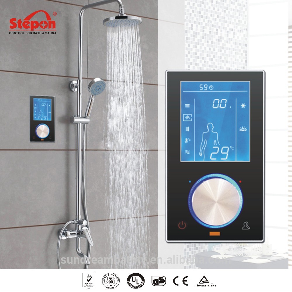 Thermostatic Water Flow Adjust Shower Room Controller